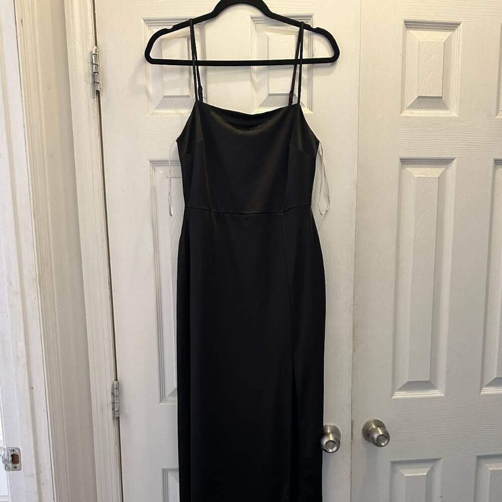 LULUS SILK DRESS | M